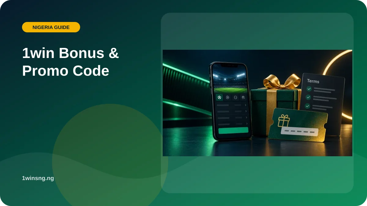 1win Bonus & Promo Code illustration