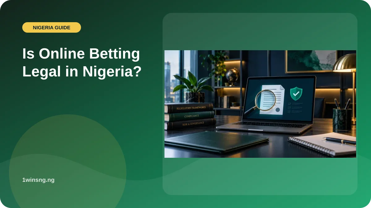 Is Online Betting Legal in Nigeria? illustration